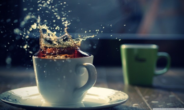 tea splash
